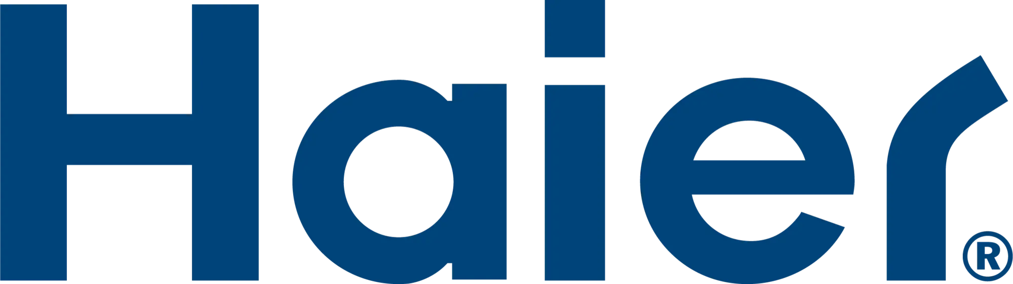 Haier dishwasher logo representing residential dishwashing equipment and kitchen cleaning solutions
