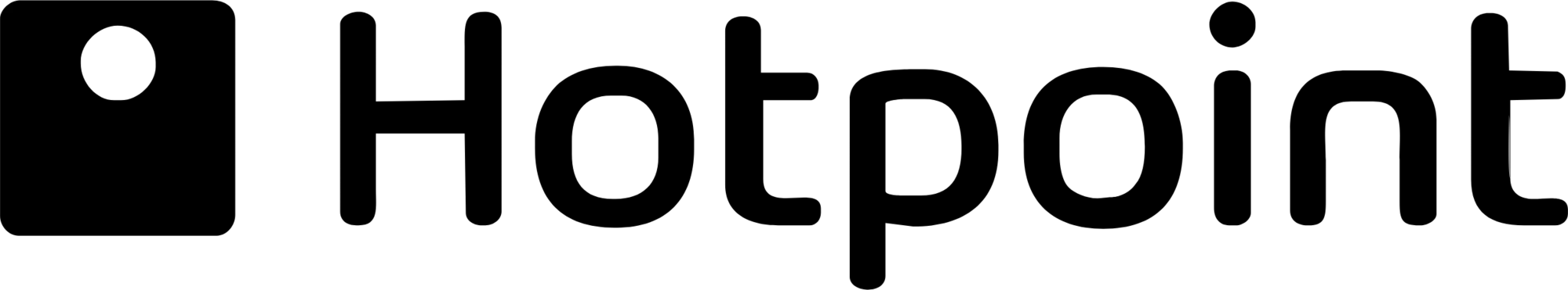 Hotpoint washing machine logo associated with residential cleaning equipment and laundry systems