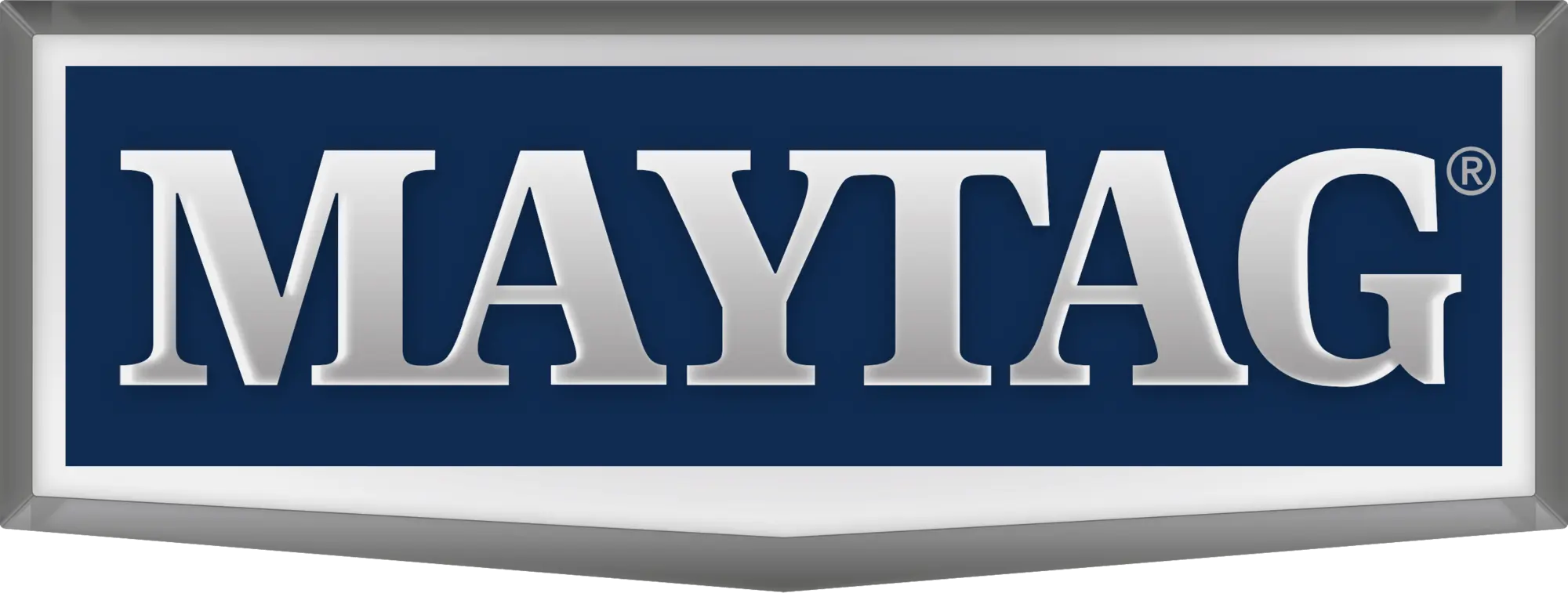 Maytag refrigerator logo representing food storage and residential cooling equipment