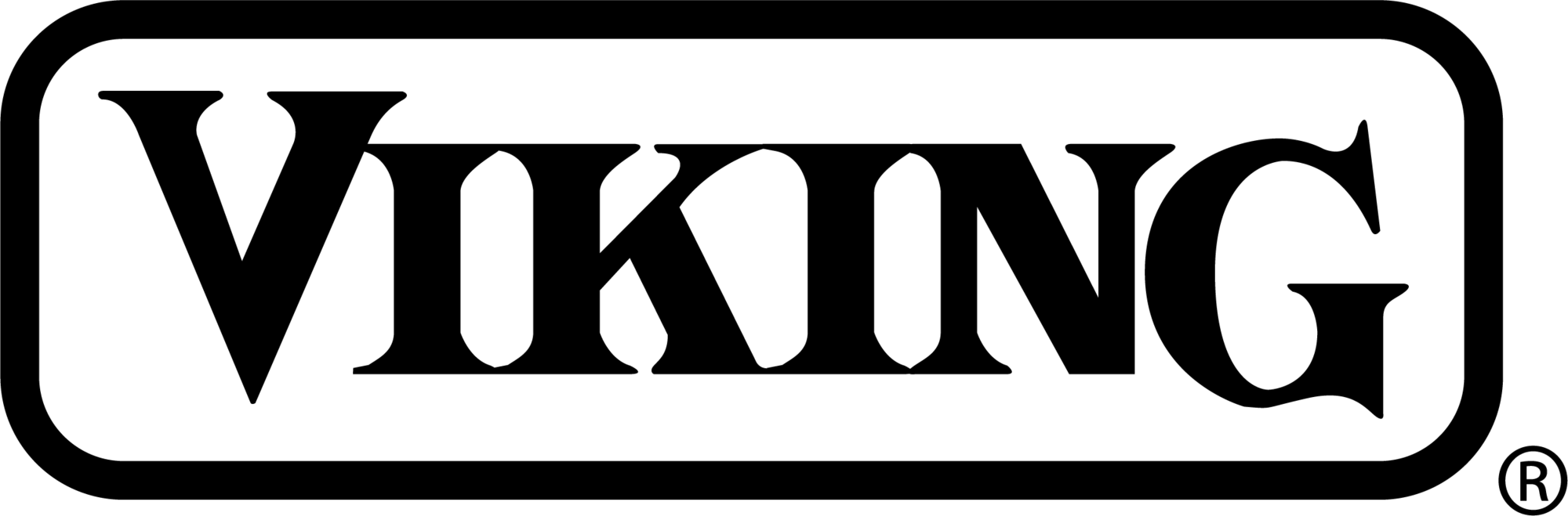 Viking logo representing premium cooking equipment care and service support
